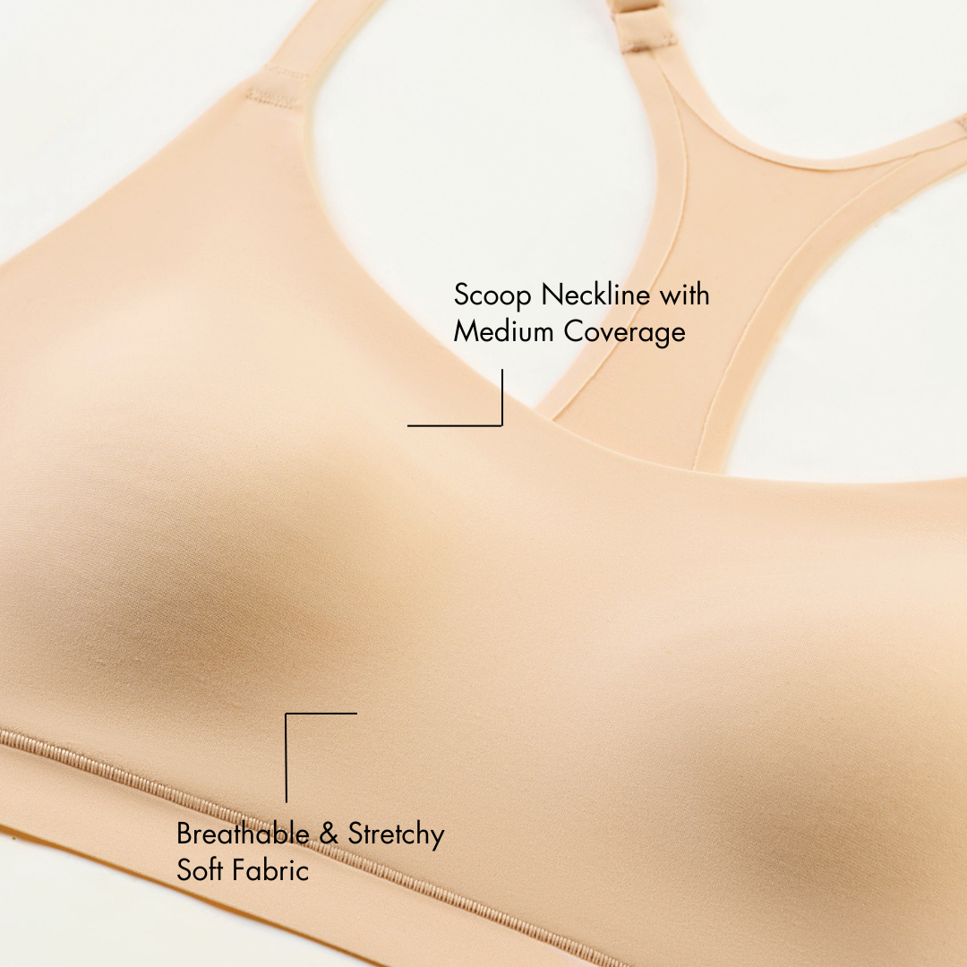 Floatley Cozy Comfort Racerback Bra