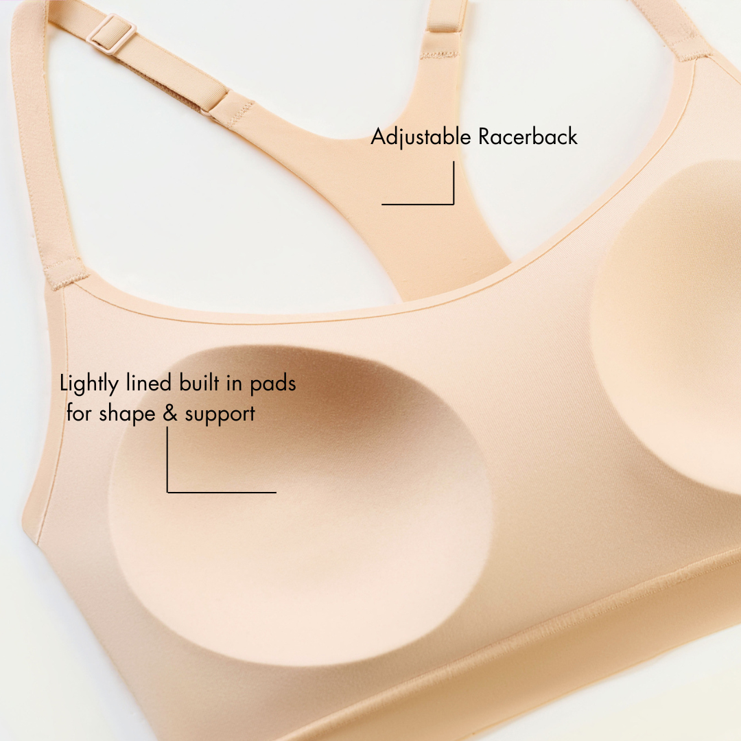 Floatley Cozy Comfort Racerback Bra