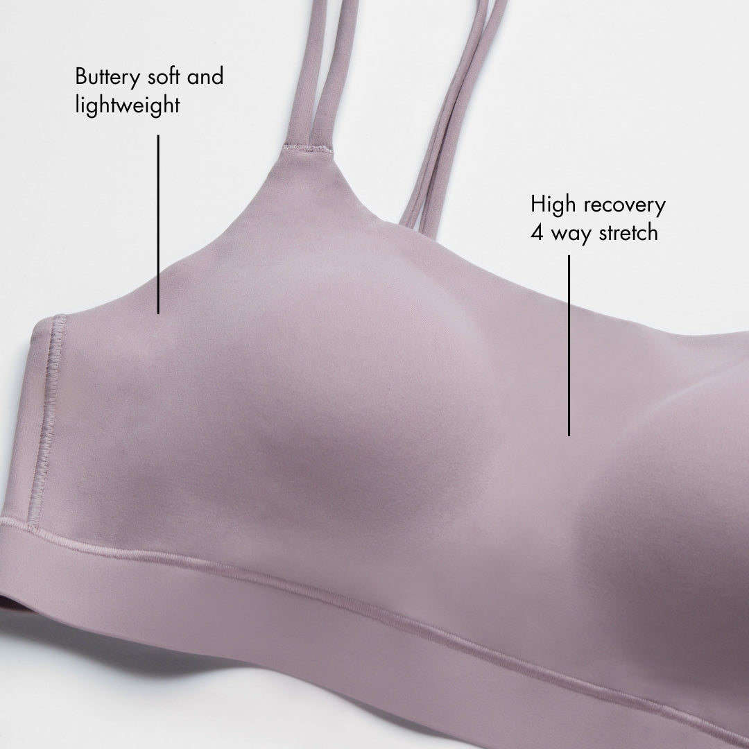Floatley 3-Pack Cozy Adapt Back Closure Medium Impact Sports Bra