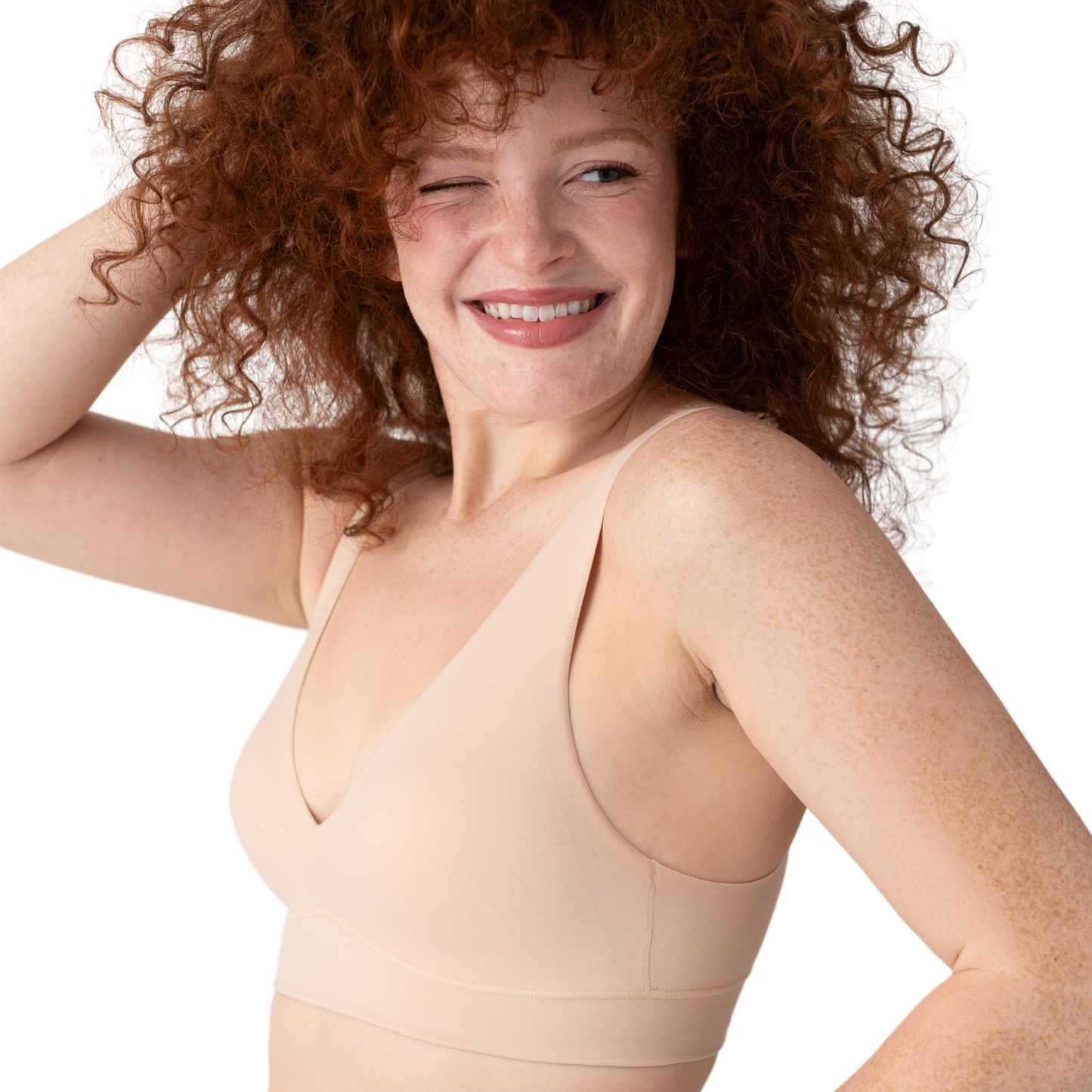 Floatley 2-Pack Cozy Wireless Plunge Bra