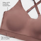 Floatley 3-Pack Cozy Wireless Scoop Plunge Bra