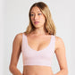 Floatley 3-Pack Cozy Bra & Cozy Wireless Scalloped Bra