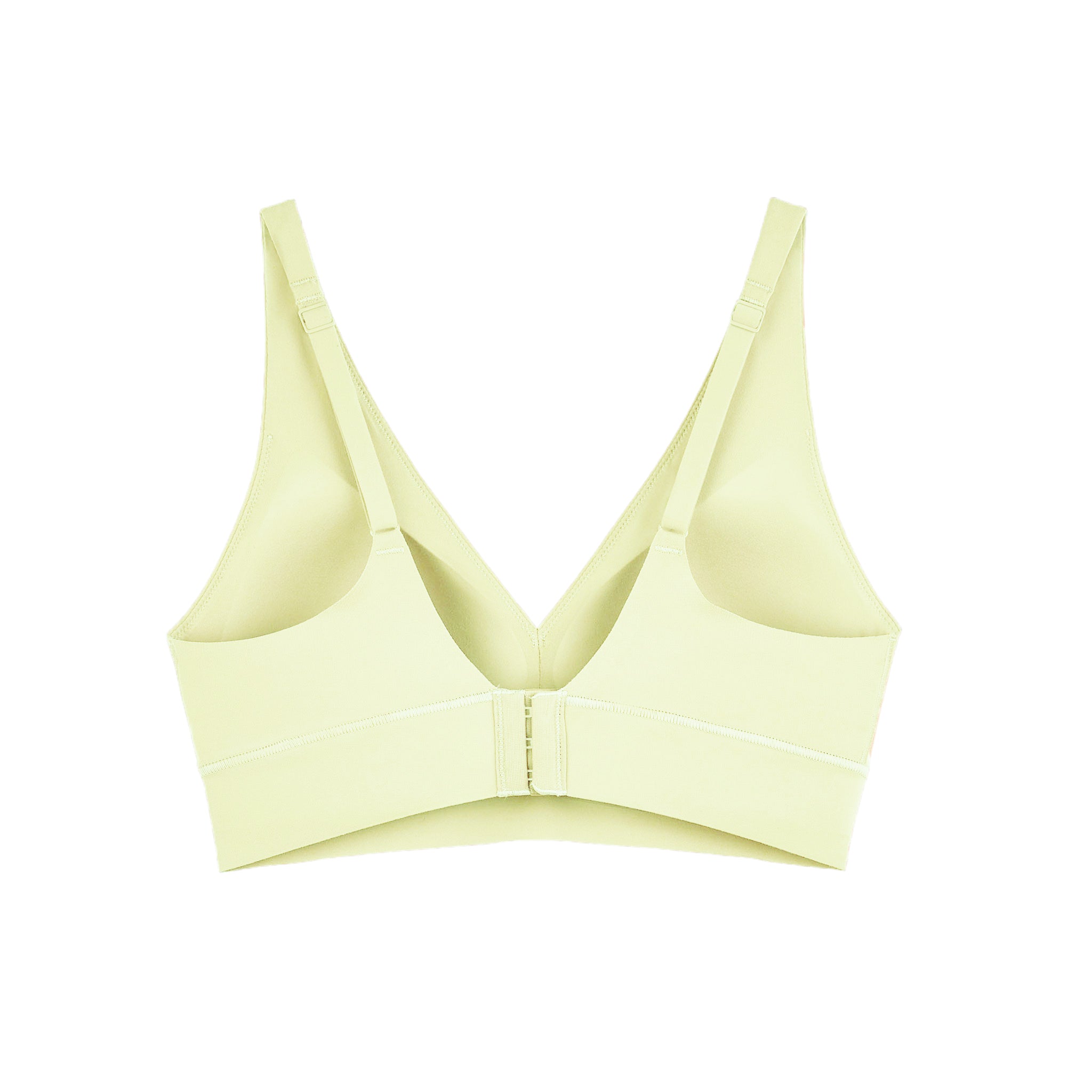 Buy Floatley Cozy Plunge Bra Comfort Wirefree Seamless Bra with Embedded  Pad for Women, Ashes of Rose, Medium at