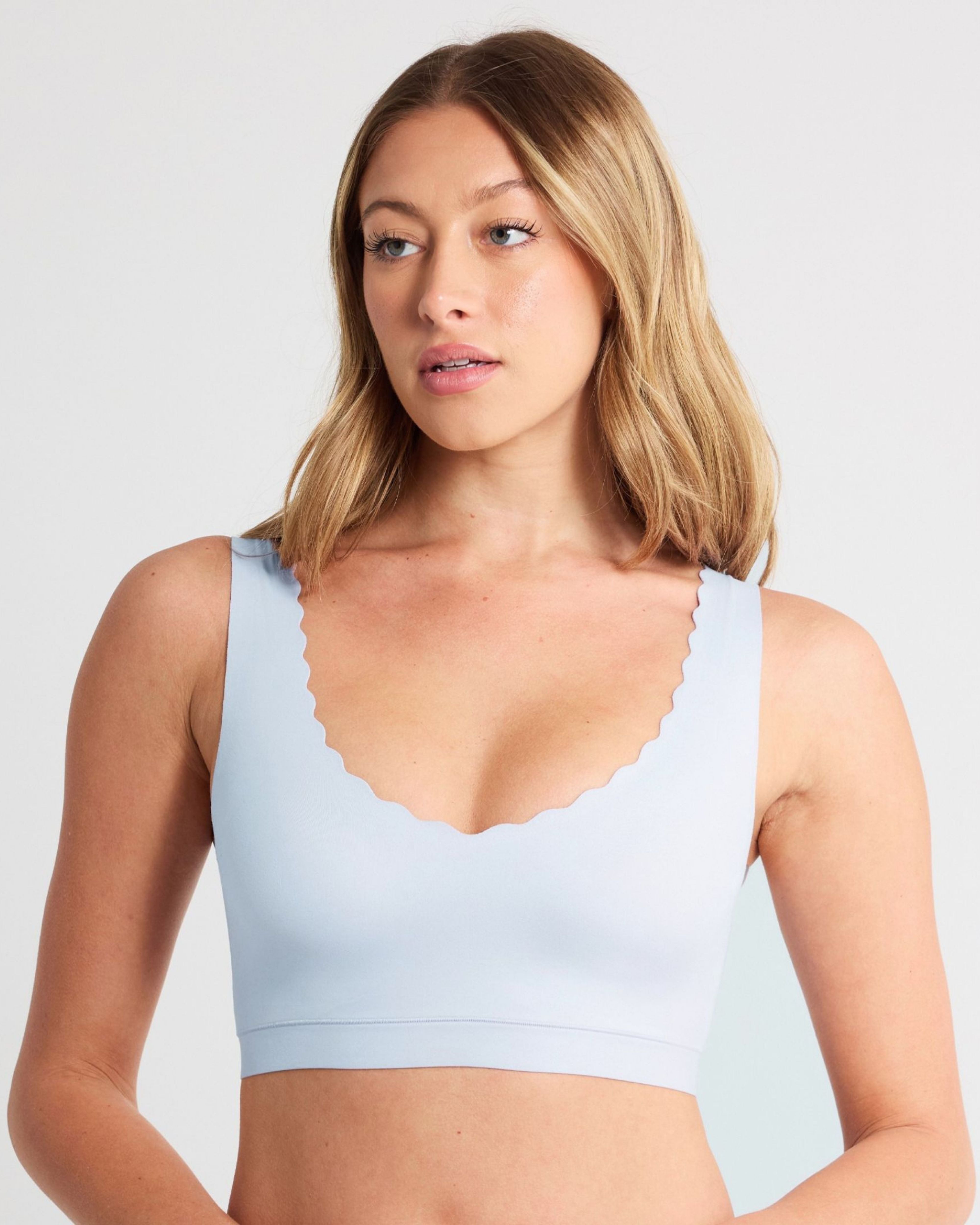 Floatley Cozy Wireless Scalloped Bra