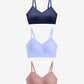 Floatley 3-Pack Cozy Adjustable Bra