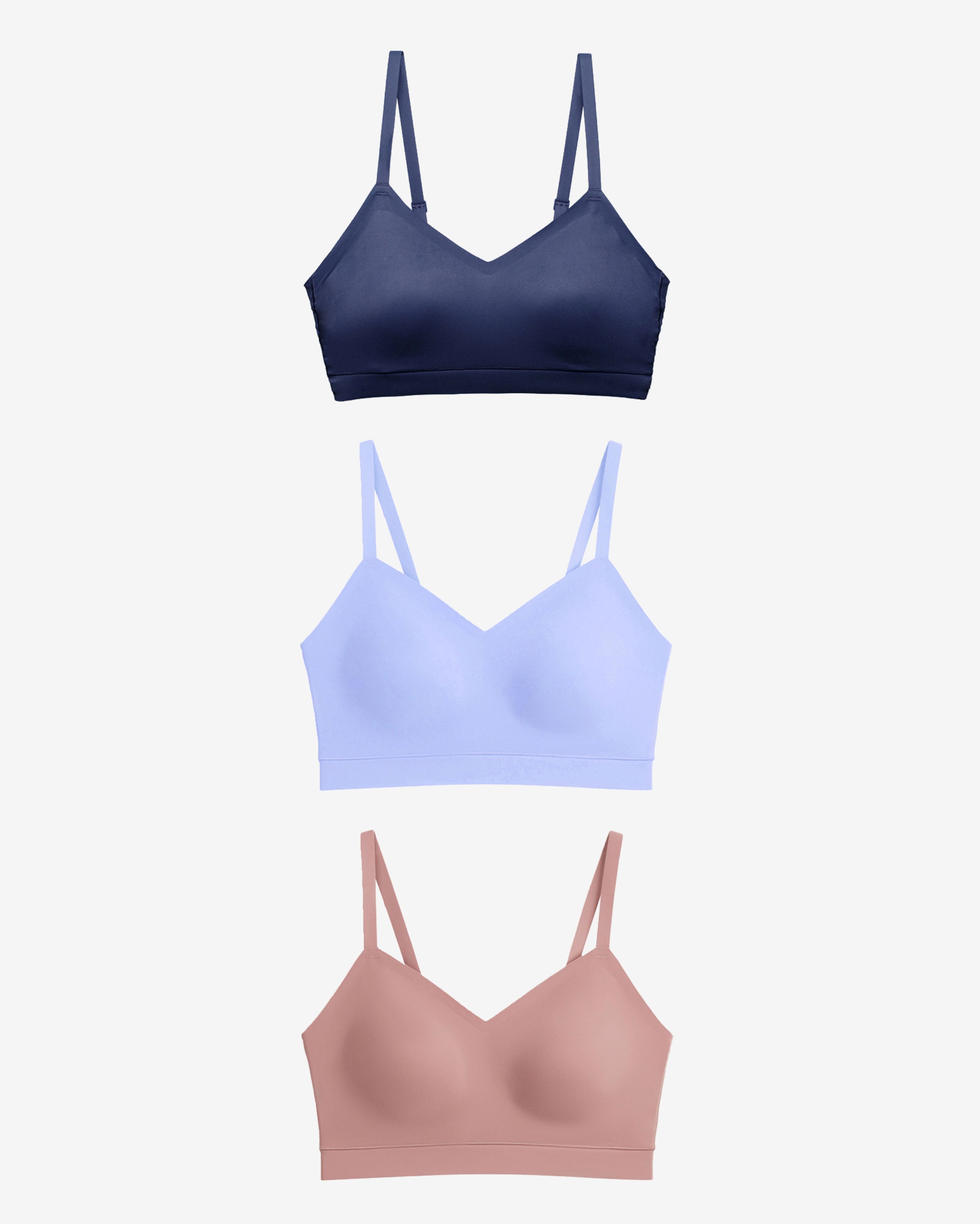 Floatley 3-Pack Cozy Adjustable Bra