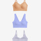 Floatley 3-Pack Cozy Adjustable Bra, Cozy Bra, Cozy Scoop Plunge Bra