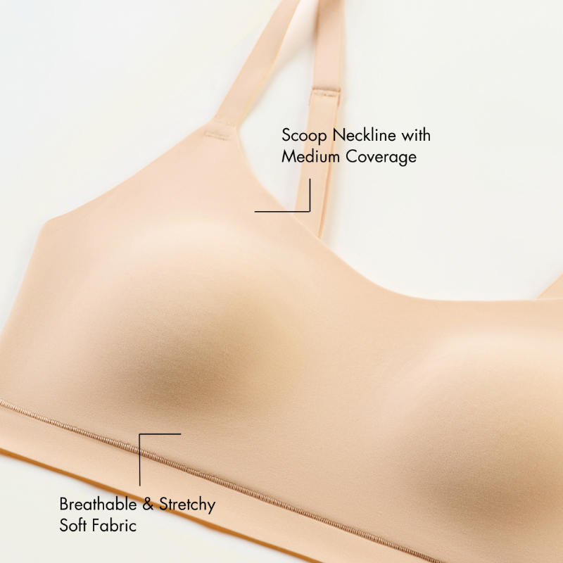 Floatley Cozy Comfort Everyday Scoop Bra