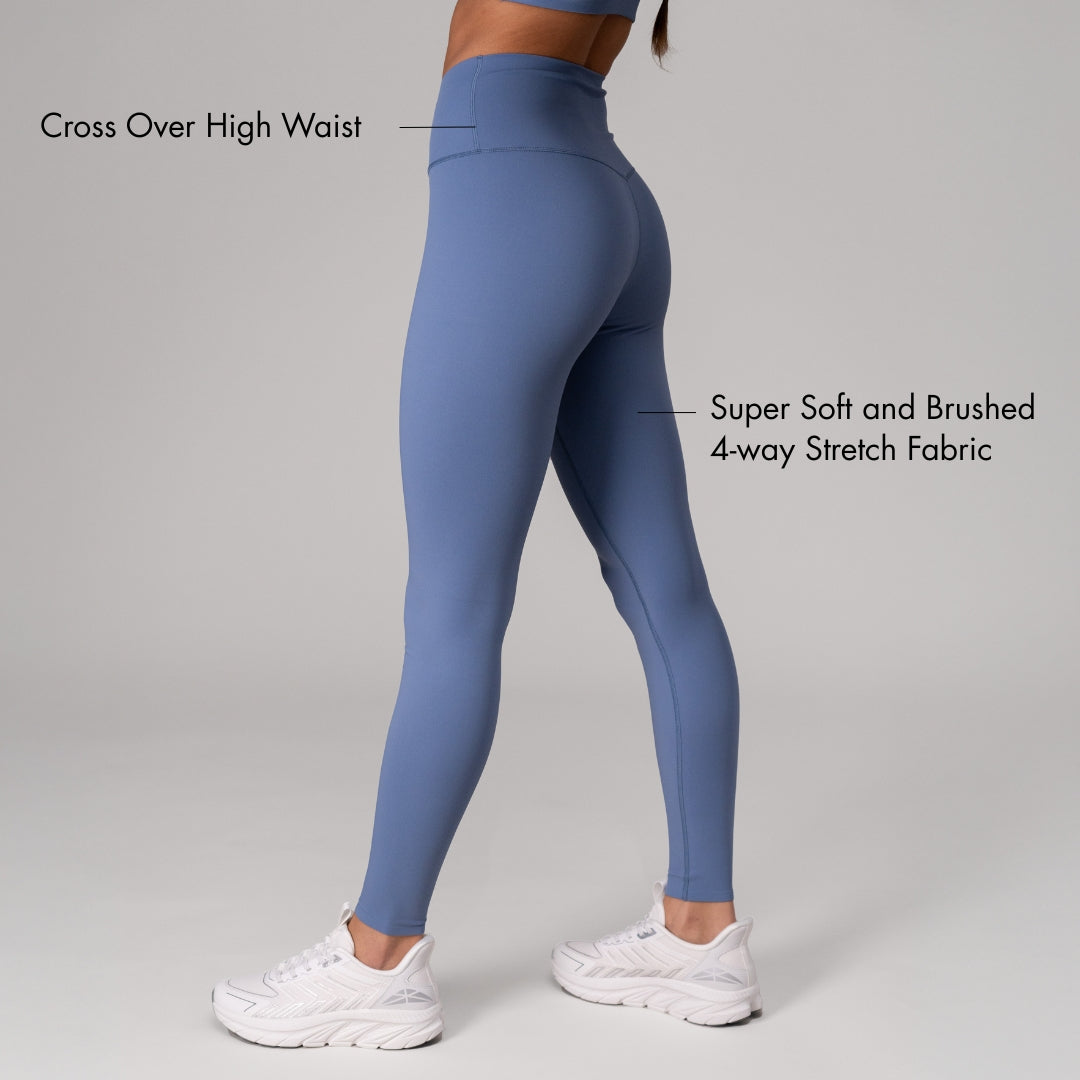 Floatley Cozy Adapt Crossover High Waisted Leggings