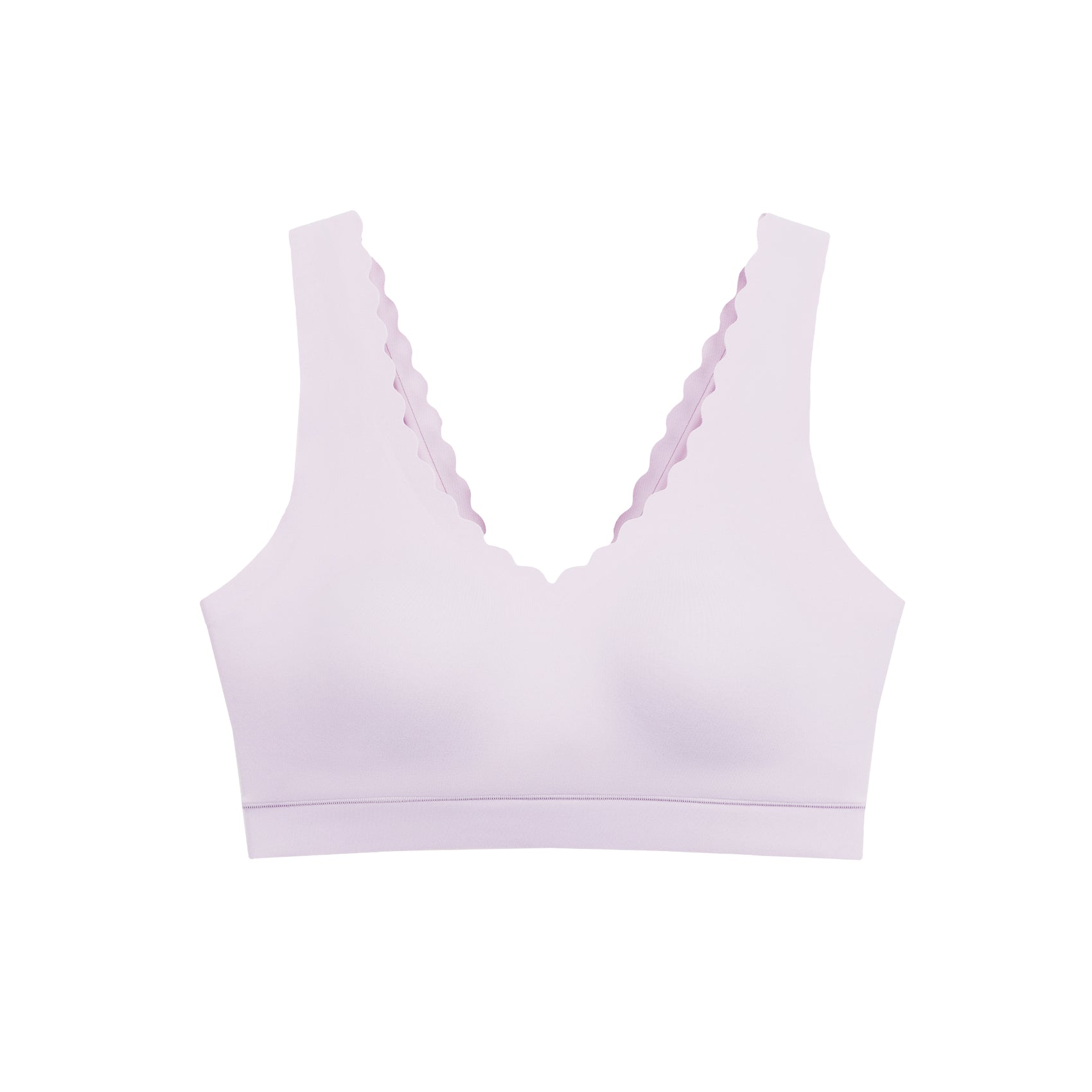 Floatley 3-Pack Cozy Wireless Scalloped Bra